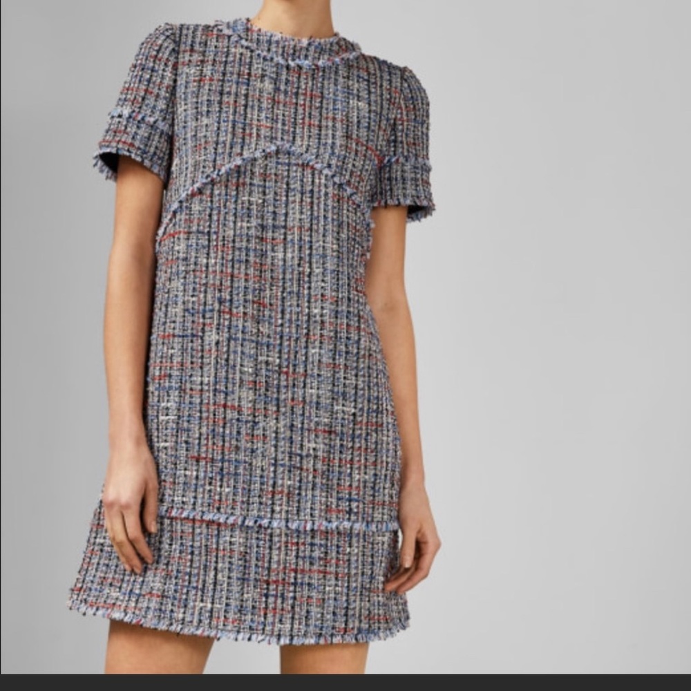 Ted Baker Boucle Tunic Dress Ted Size 3